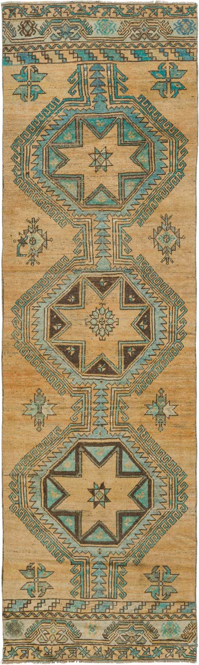 Vintage Anadolu Yolluk - 90 cm x 306 cm