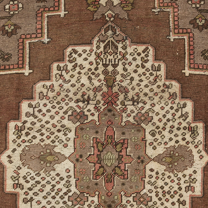 Alfombra Vintage Turca Anudada a Mano - 105 cm x 248 cm - K0092892
