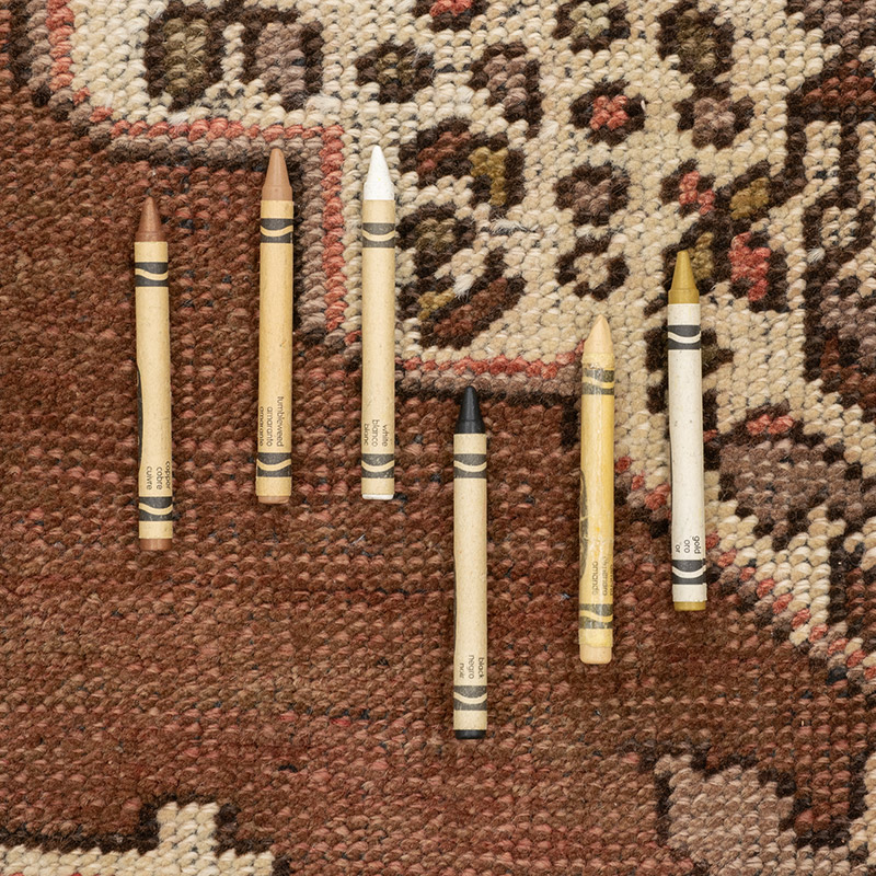 Alfombra Vintage Turca Anudada a Mano - 105 cm x 248 cm - K0092892