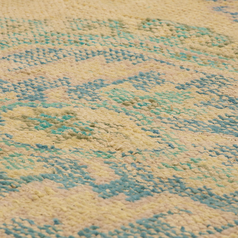 Pasillo Vintage Turco Anudado a Mano - 84 cm x 350 cm - K0092893