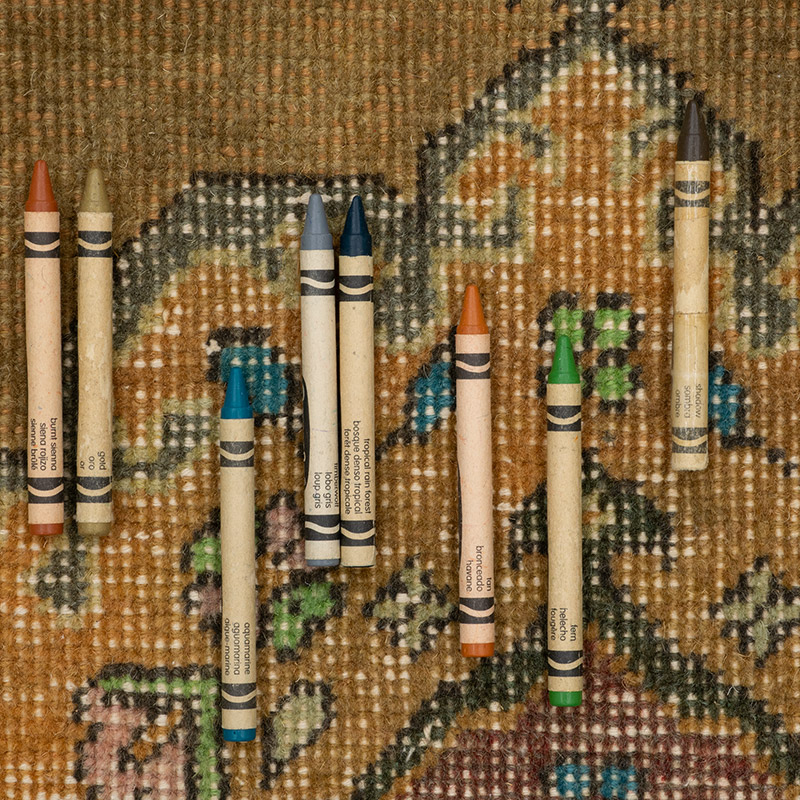 Pasillo Vintage Turco Anudado a Mano - 85 cm x 382 cm - K0092903