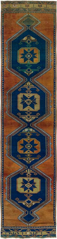 Vintage Anadolu Yolluk - 91 cm x 390 cm