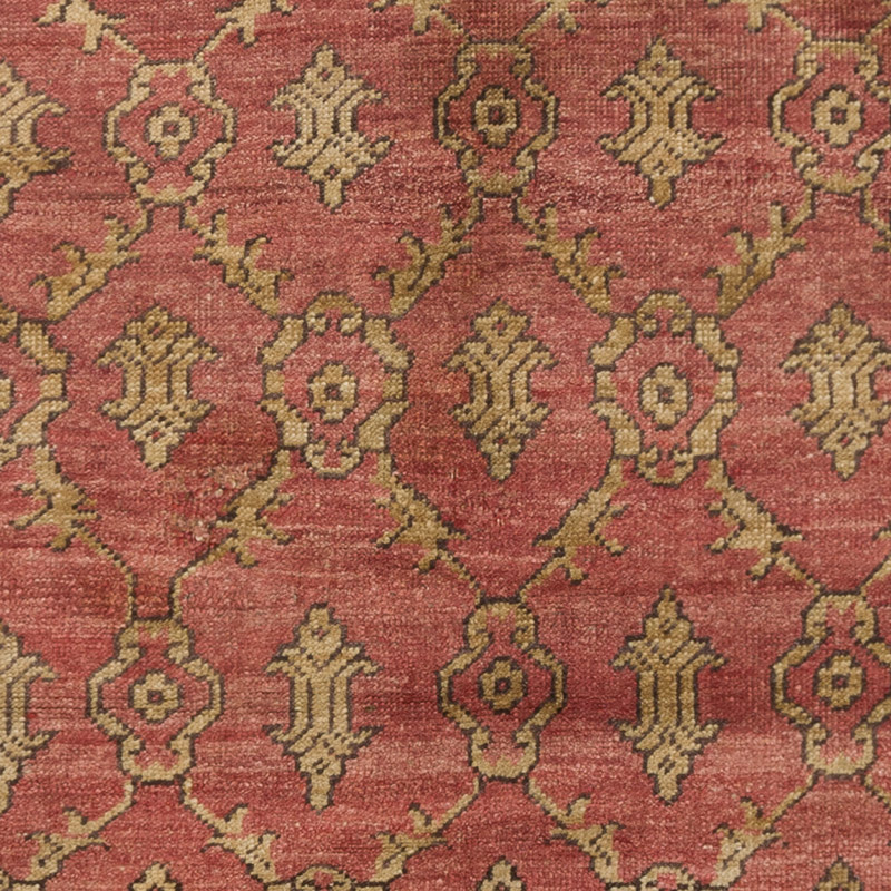 Pasillo Vintage Turco Anudado a Mano - 88 cm x 277 cm - K0092907