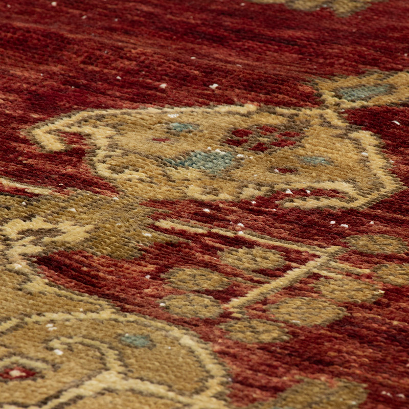 Alfombra Vintage Turca Anudada a Mano - 112 cm x 204 cm - K0092909