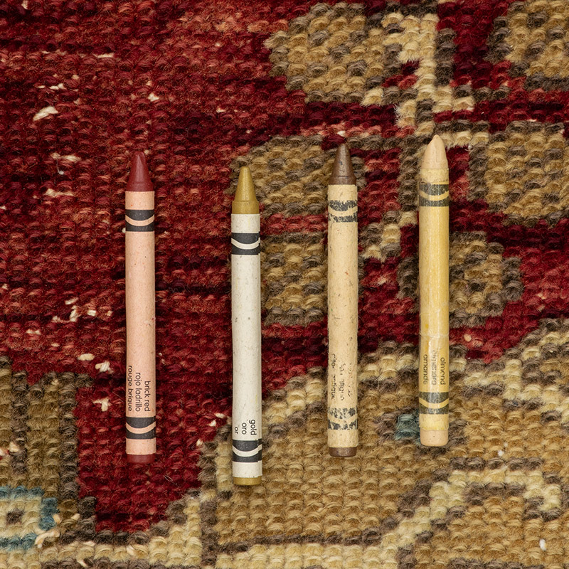 Alfombra Vintage Turca Anudada a Mano - 112 cm x 204 cm - K0092909