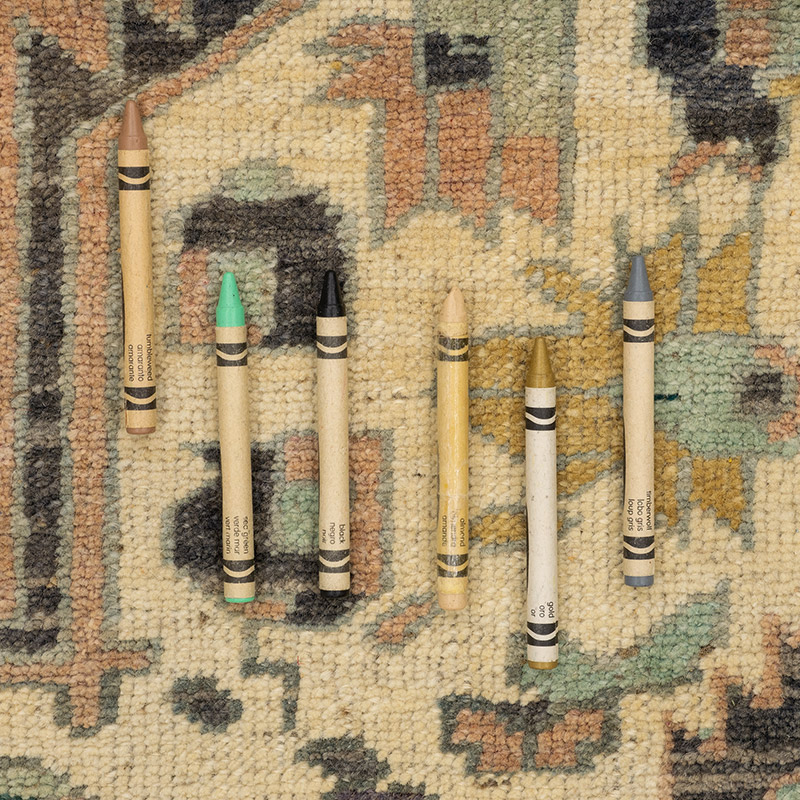 Alfombra Vintage Turca Anudada a Mano - 214 cm x 360 cm - K0092911