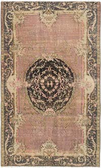 El Dokuma Vintage Halı - 100 cm x 165 cm