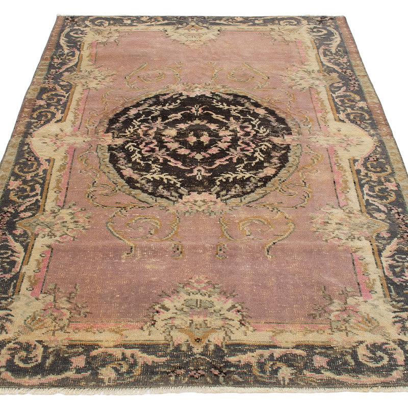 El Dokuma Vintage Halı - 100 cm x 165 cm - K0092916