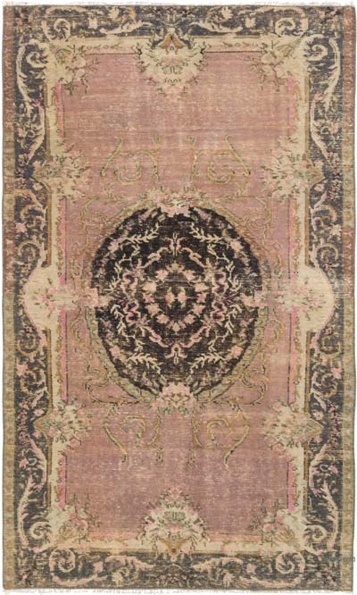 El Dokuma Vintage Halı - 100 cm x 165 cm