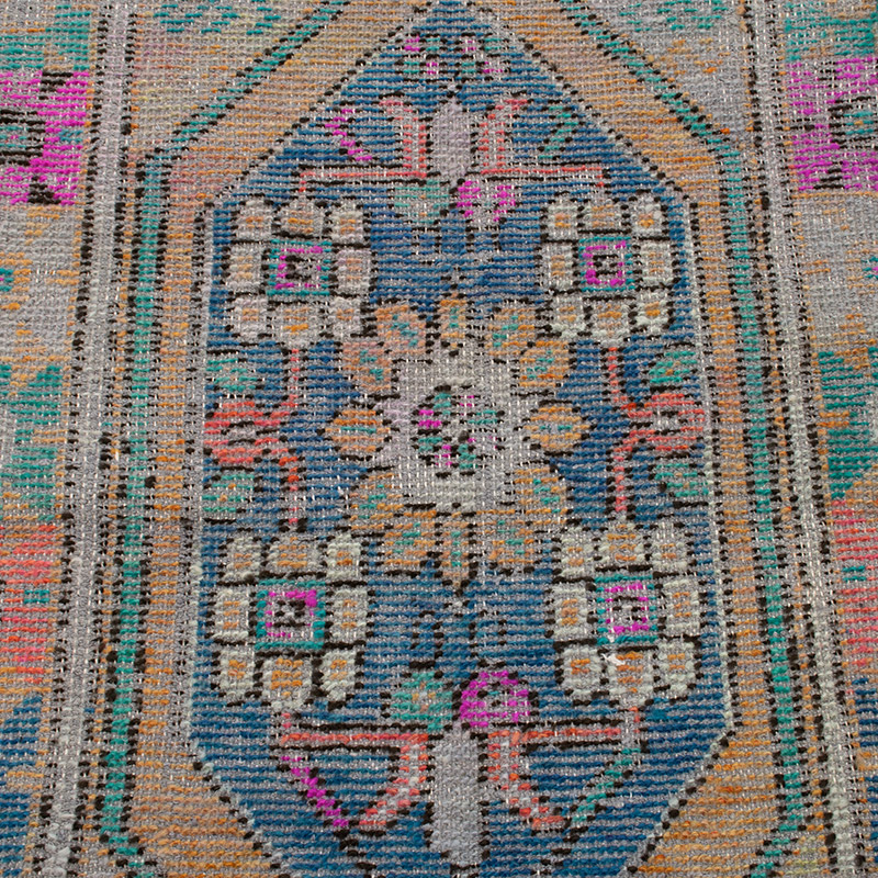 El Dokuma Vintage Halı - 73 cm x 112 cm - K0092918