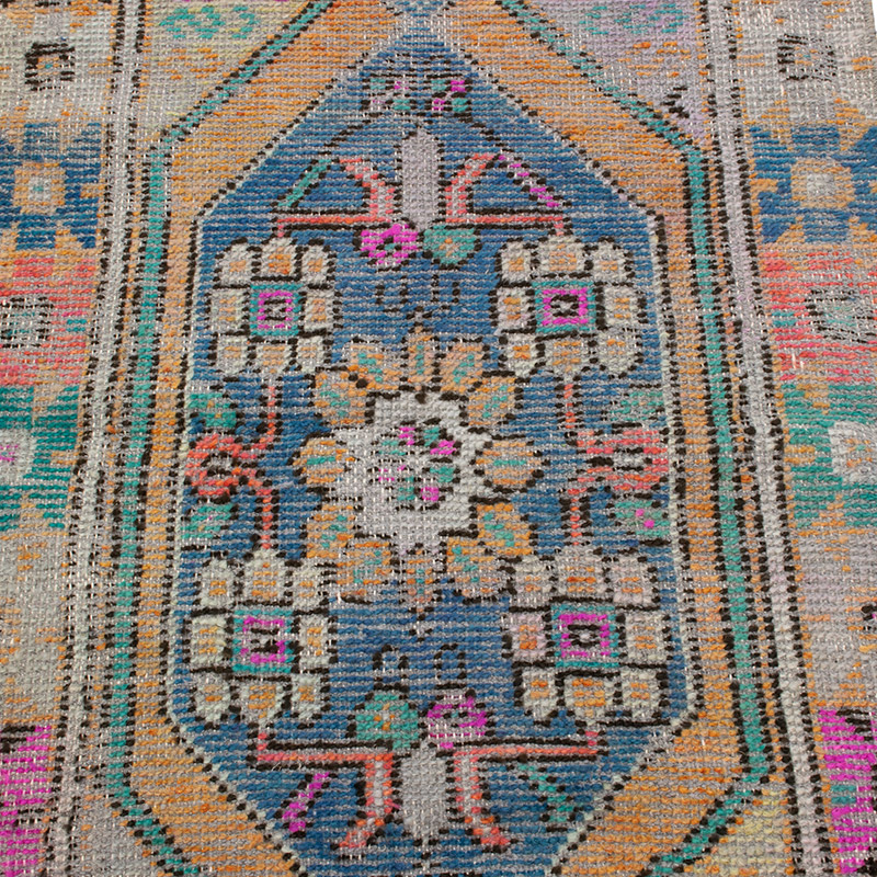 Vintage Turkish Hand-Knotted Rug - 2' 3" x 3' 7" (27" x 43") - K0092919