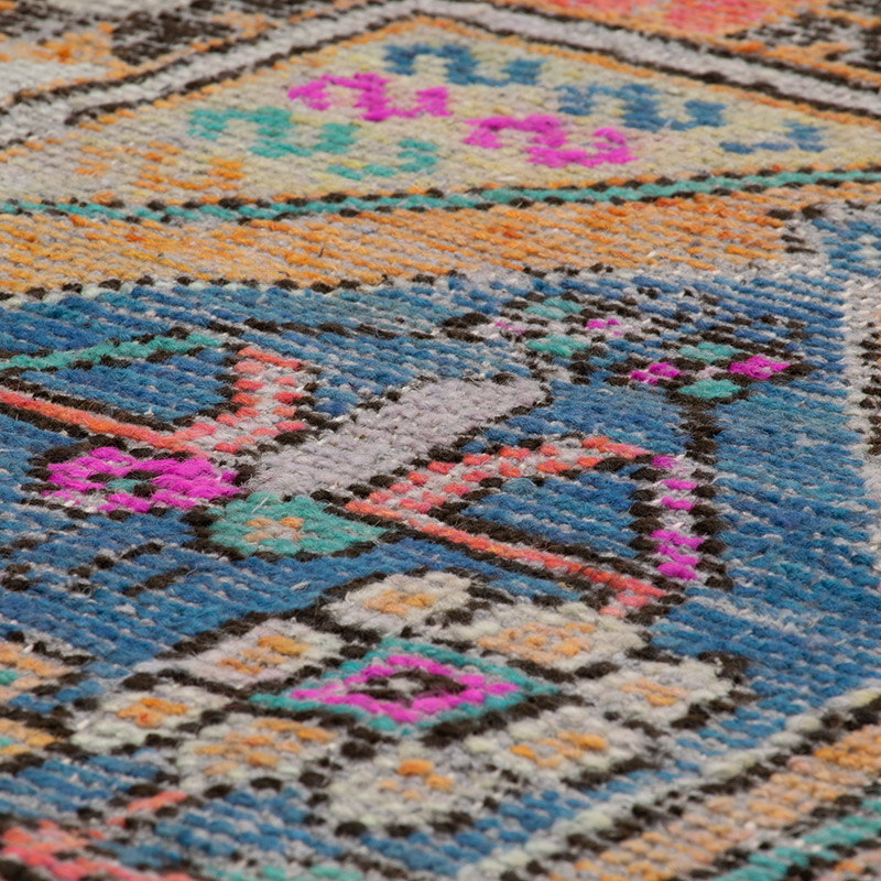 Vintage Turkish Hand-Knotted Rug - 2' 3" x 3' 7" (27" x 43") - K0092919