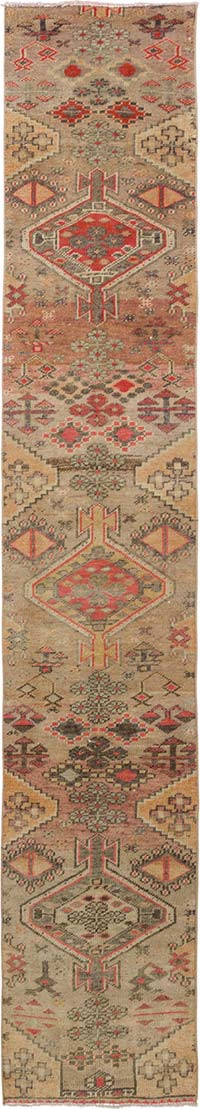 Vintage Anadolu Yolluk - 72 cm x 380 cm