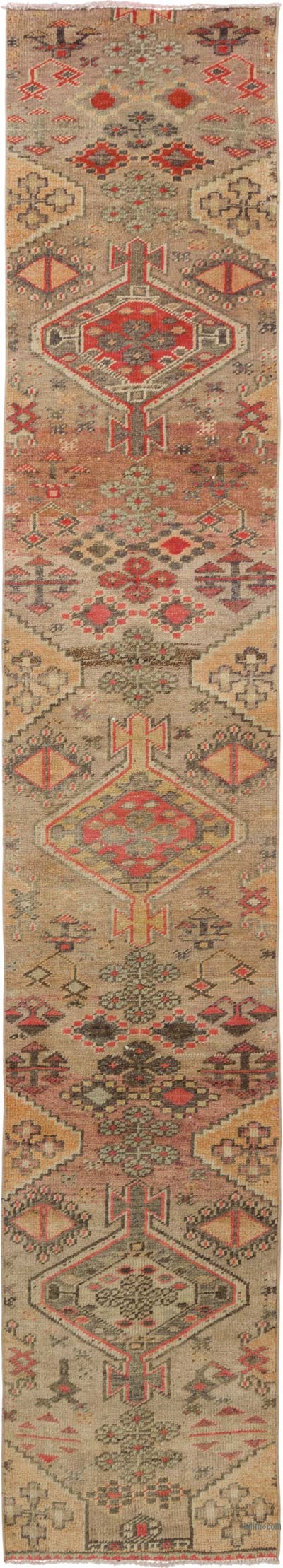 Vintage Anadolu Yolluk - 72 cm x 380 cm