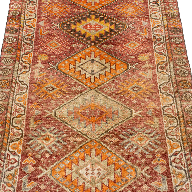 Vintage Anadolu Yolluk - 92 cm x 210 cm - K0092924