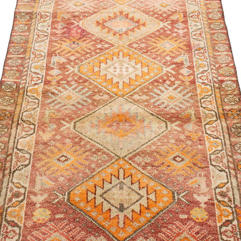 Vintage Anadolu Yolluk - 92 cm x 210 cm - K0092924