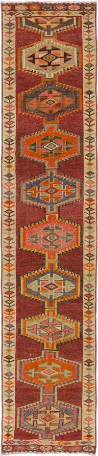 Vintage Anadolu Yolluk - 73 cm x 333 cm