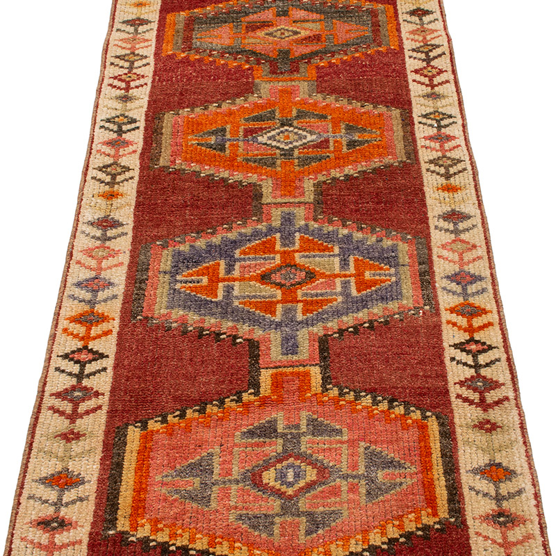 Vintage Anadolu Yolluk - 73 cm x 333 cm - K0092926