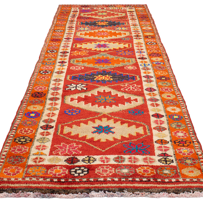 Vintage Anadolu Yolluk - 73 cm x 333 cm - K0092926