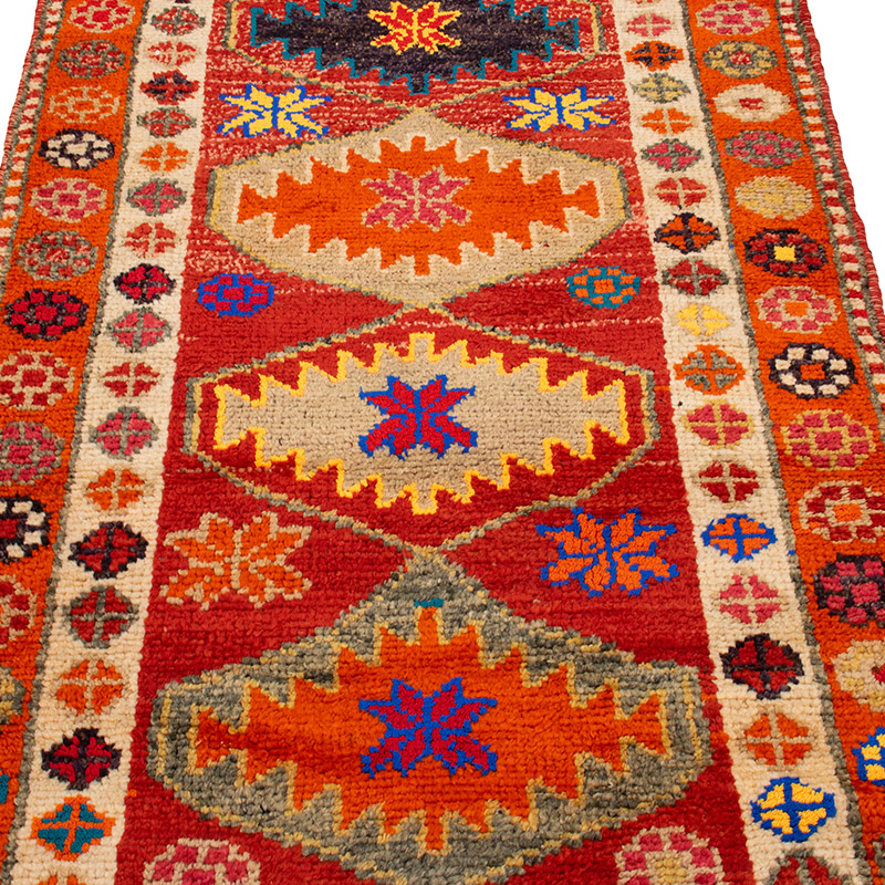Vintage Anadolu Yolluk - 73 cm x 333 cm - K0092926