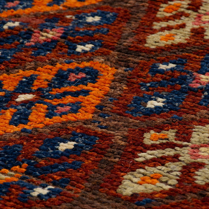 Vintage Tribal Runner Rug - 3' 3" x 12' 2" (39" x 146") - K0092927