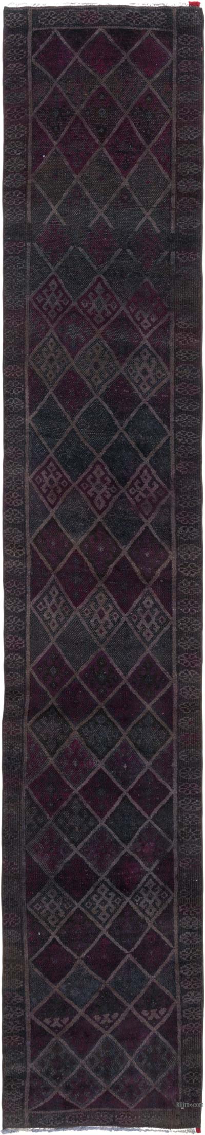 Vintage Tribal Runner Rug - 2' 7" x 14' 5" (31" x 173")