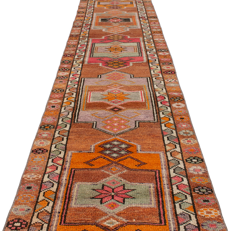 Alfombra Vintage de Pasillo - 87 cm x 430 cm - K0092931