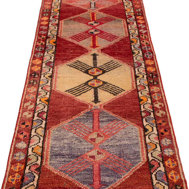 Vintage Anadolu Yolluk - 90 cm x 435 cm - K0092933