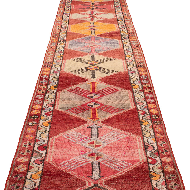 Vintage Anadolu Yolluk - 90 cm x 435 cm - K0092933
