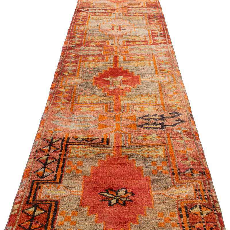 Vintage Anadolu Yolluk - 95 cm x 430 cm - K0092934