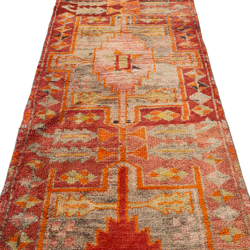 Vintage Anadolu Yolluk - 95 cm x 430 cm - K0092934