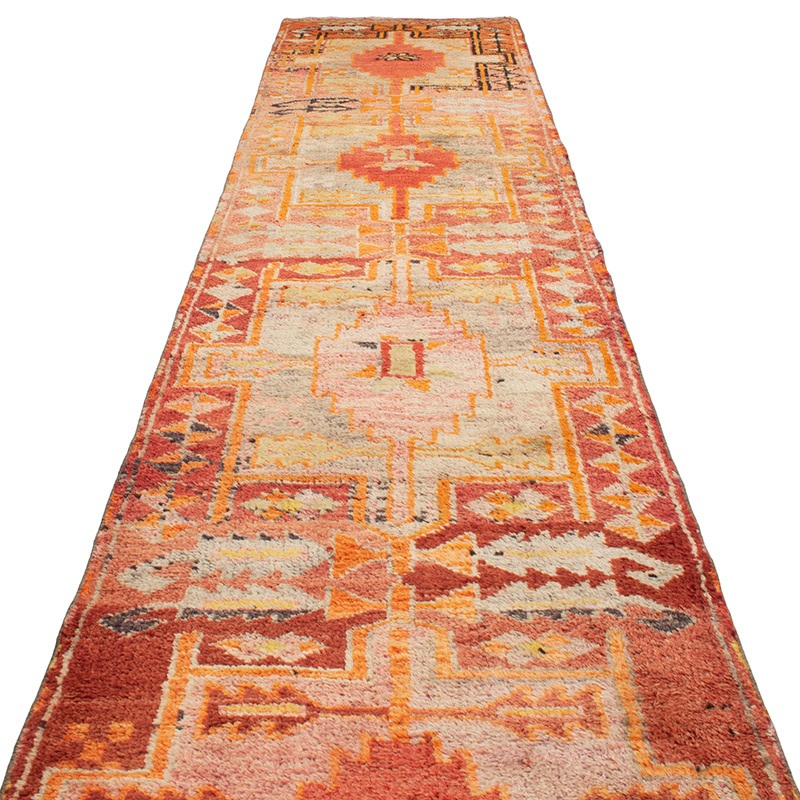 Vintage Anadolu Yolluk - 95 cm x 430 cm - K0092934
