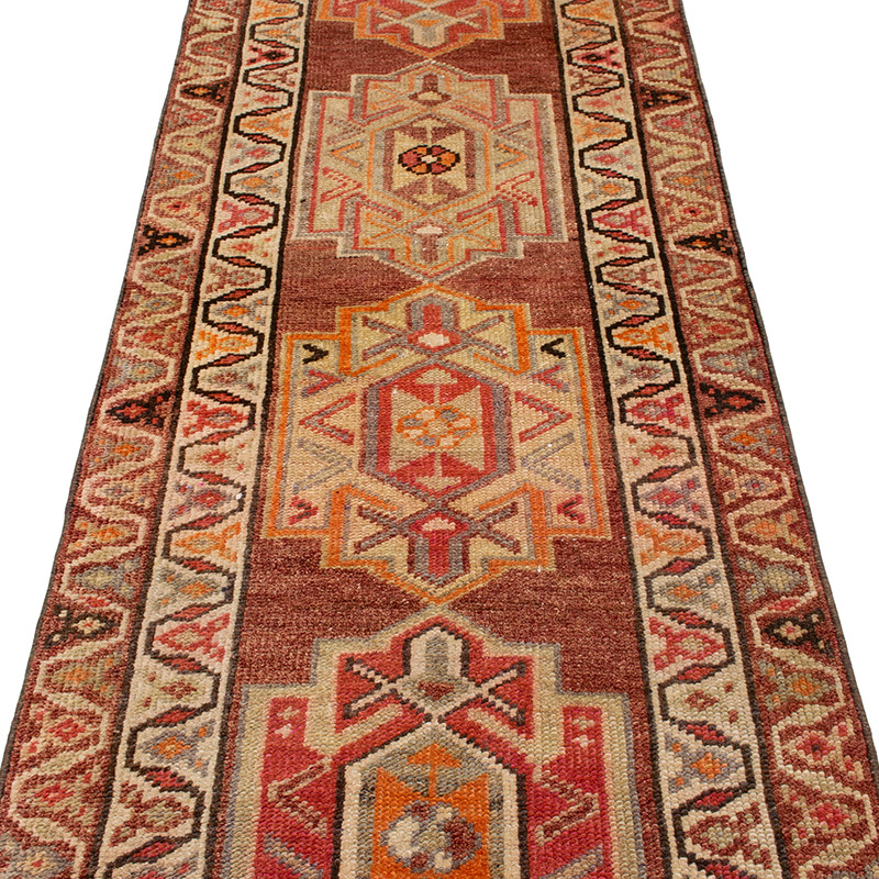 Vintage Anadolu Yolluk - 82 cm x 398 cm - K0092936