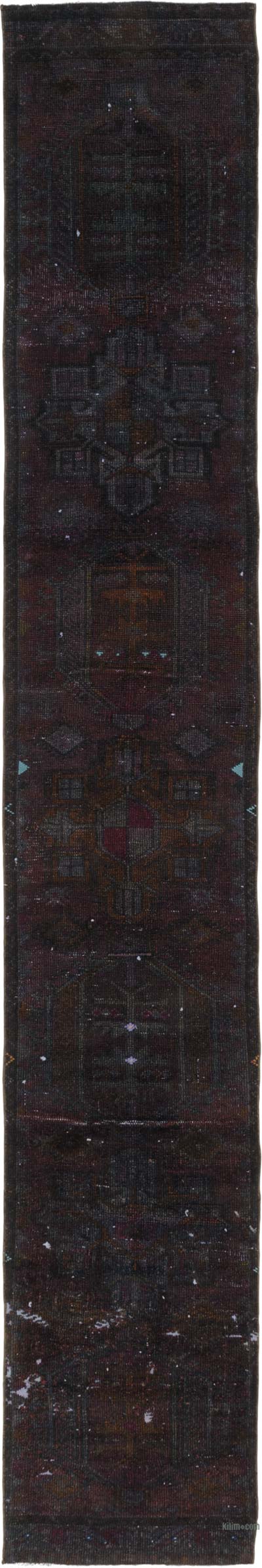 Vintage Tribal Runner Rug - 2' 5" x 15'  (29" x 180")