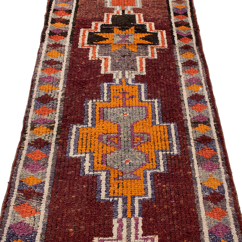 Alfombra Vintage de Pasillo - 84 cm x 334 cm - K0092938