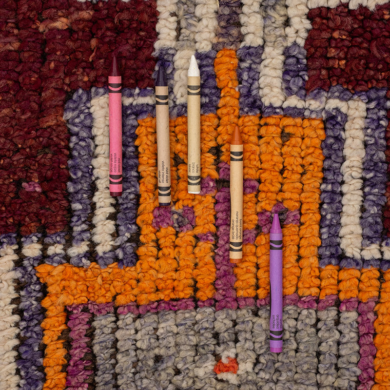 Alfombra Vintage de Pasillo - 84 cm x 334 cm - K0092938