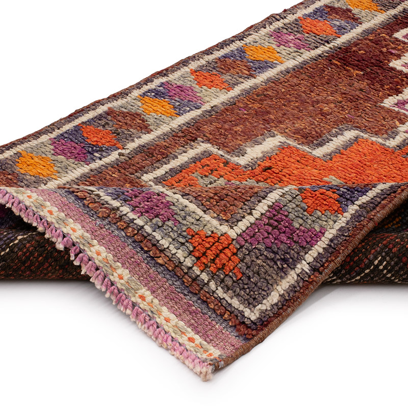 Alfombra Vintage de Pasillo - 84 cm x 334 cm - K0092938