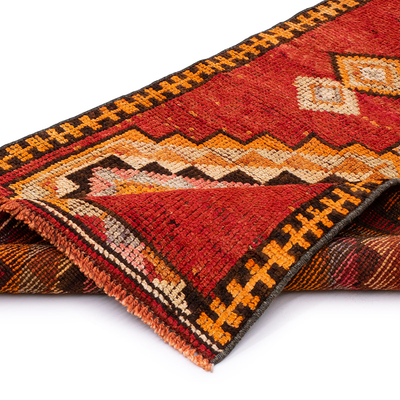 Vintage Anadolu Yolluk - 80 cm x 328 cm - K0092939