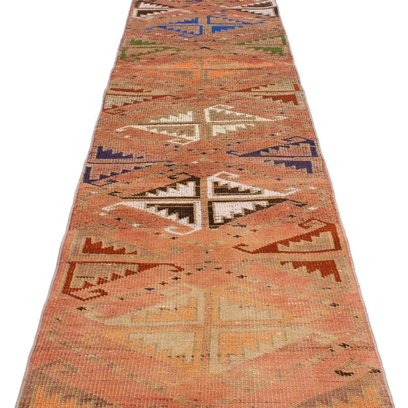 Alfombra Vintage de Pasillo - 74 cm x 340 cm - K0092940