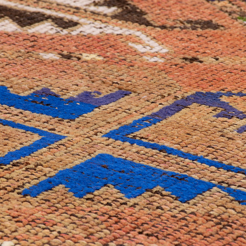 Alfombra Vintage de Pasillo - 74 cm x 340 cm - K0092940