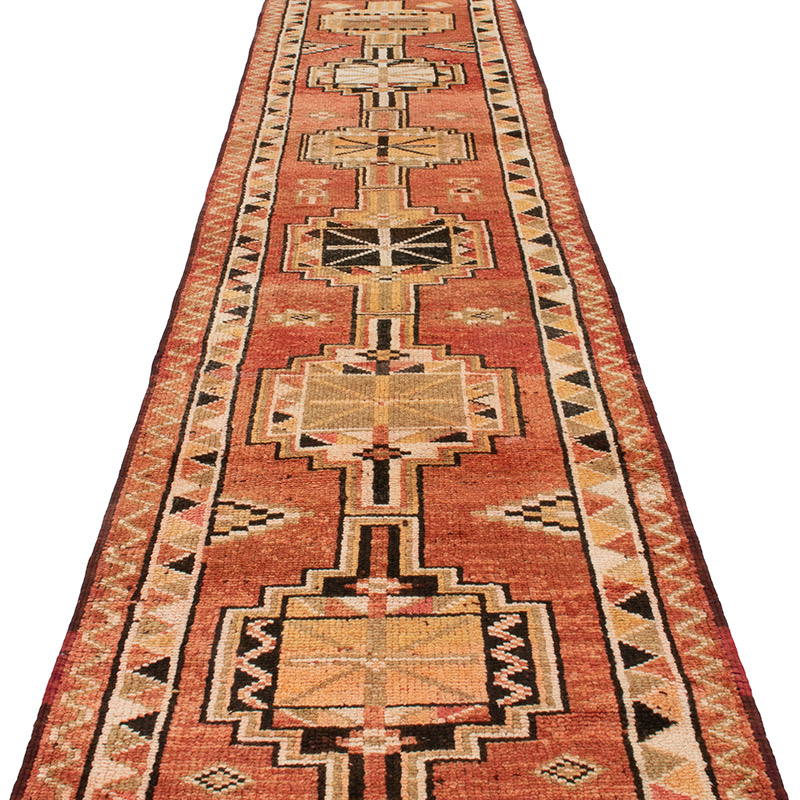 Vintage Anadolu Yolluk - 88 cm x 350 cm - K0092942