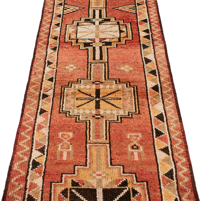 Vintage Anadolu Yolluk - 88 cm x 350 cm - K0092942