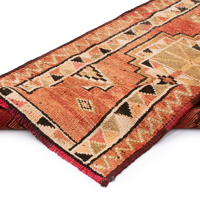 Vintage Anadolu Yolluk - 88 cm x 350 cm - K0092942