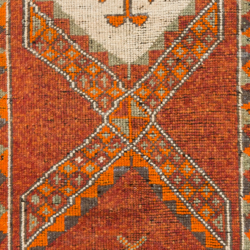 Alfombra Vintage de Pasillo - 87 cm x 420 cm - K0092943