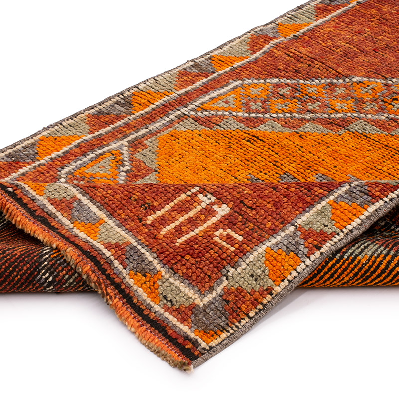 Alfombra Vintage de Pasillo - 87 cm x 420 cm - K0092943