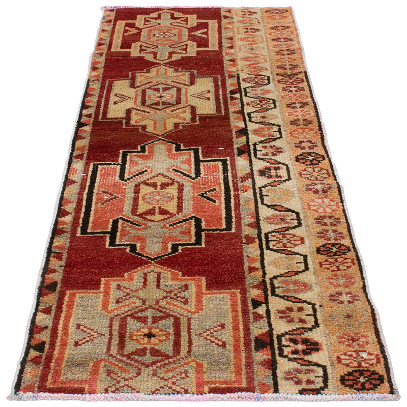 Alfombra Vintage de Pasillo - 66 cm x 184 cm - K0092944