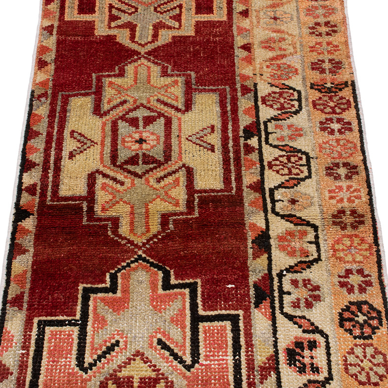 Alfombra Vintage de Pasillo - 66 cm x 184 cm - K0092944