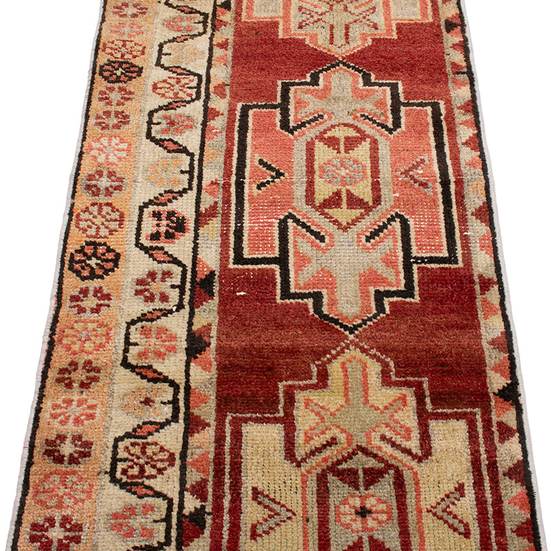 Alfombra Vintage de Pasillo - 66 cm x 184 cm - K0092944