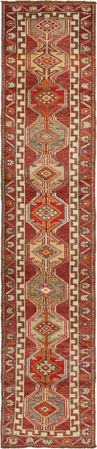 Vintage Anadolu Yolluk - 85 cm x 396 cm