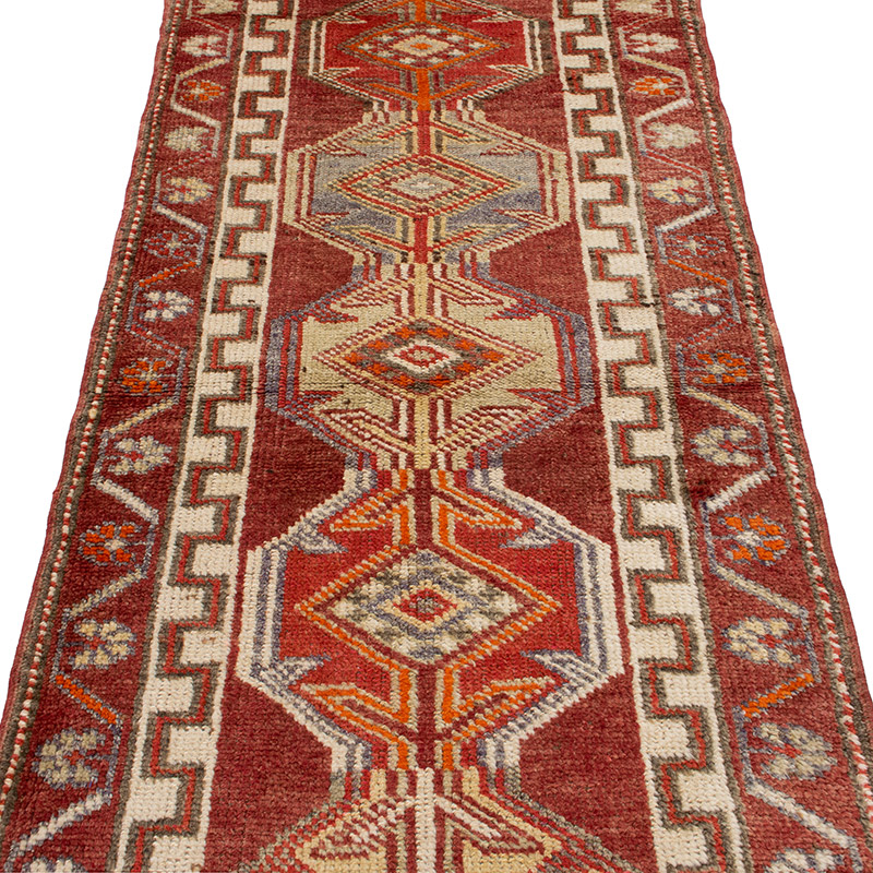 Vintage Anadolu Yolluk - 85 cm x 396 cm - K0092945